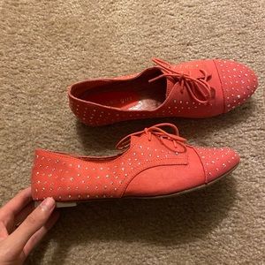 Madden girl coral shoes